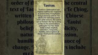 Taoism - What is Taoism?