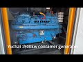 yuchai 1500kw container generator