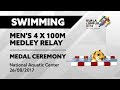 KL2017 29th SEA Games | Swimming - Men's 4 x 100m Medley Relay 🏅 MEDAL CEREMONY 🏅 | 26/08/2017