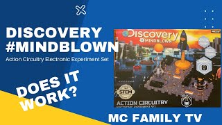 Does it work? Discovery #Mindblown Action Circuitry Electronic Experiment Set