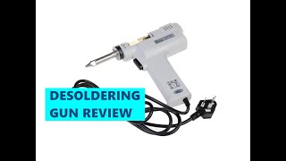 Gaojie S-993A desoldering gun review and test \u0026 homage to Sir Clive Sinclair