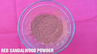 சரும அழகின் ரகசியம் சிவப்பு சந்தனத்தூள் (Red sandalwood powder)