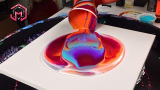 WHOA!! Acrylic Pouring and Fluid Art at Home for Therapy