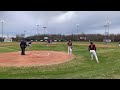 2024-03-18 Mountain View Wildcats 1st Inning Batting vs Forest Park HS