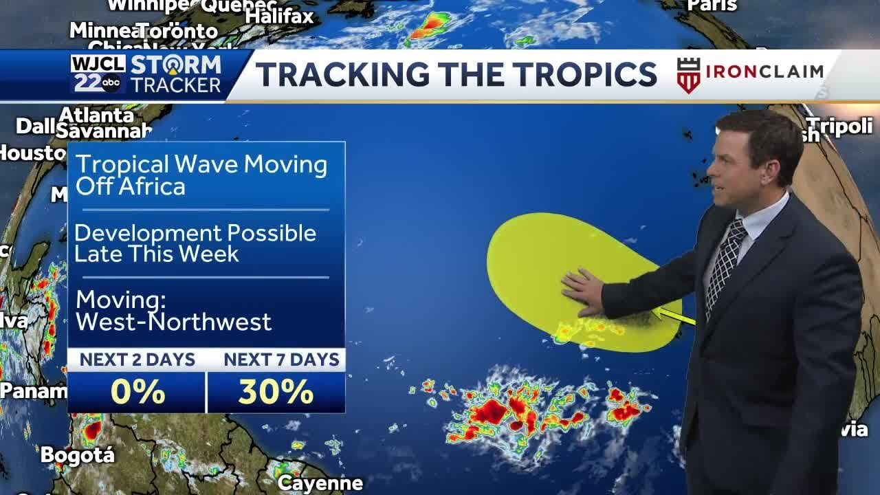 Tracking 2 Tropical Disturbances In The Atlantic - YouTube