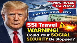 SSI ALERT: International travel could SUSPEND your Social Security check in 2026 | SSA Rules