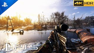 METRO EXODUS Looks incredible on PS5 | Next-Gen ULTRA Graphics Gameplay [4K 60FPS HDR]