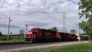 ETR 107, CP 241 and CP Engine Move in Windsor, ON.