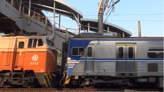 Taiwan Railways 2021.02.19 The 16th EMU500 Series IGBT-VVVF Renewal Set Rollout Passing Cheng-Gong