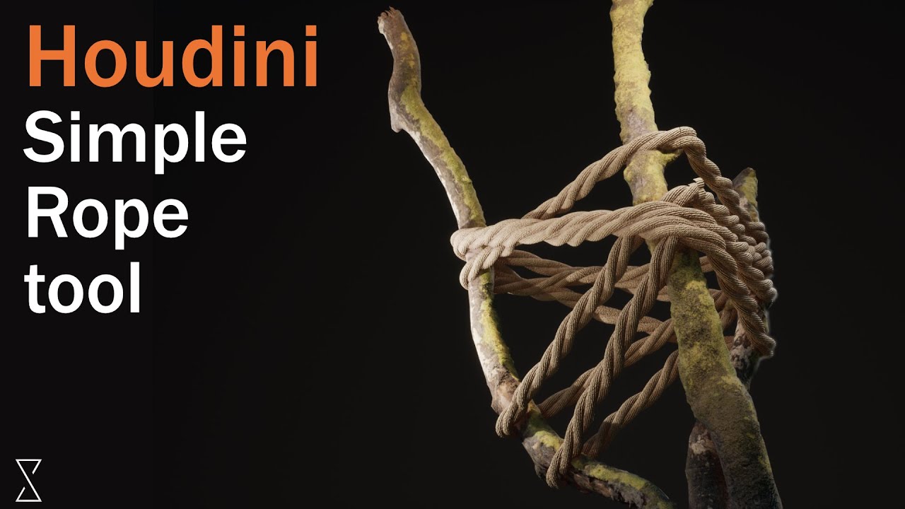 Simple Rope Tool || Houdini Tutorial - YouTube