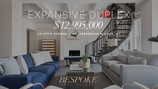 $12,995,000 Greenwich Village Expansive Duplex