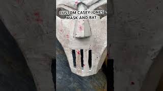 CUSTOM CASEY JONES MASK#crafts #diy #nostalgia #handmade #epic #caseyjones #tmnt #1980s