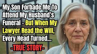 HER TRUE STORY FROM KENTUCKY 👵💔 My Son Forbade Me To Attend My Husband’s Funeral—But When My