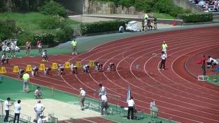 2016西日本インカレ 100ｍ　予選　小椋