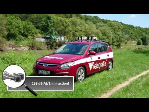 Portable vehicle PA system and siren Pavian CAR Portable vehicle PA system and siren Pavian CAR