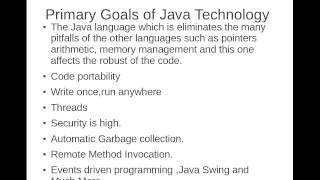 J For Java