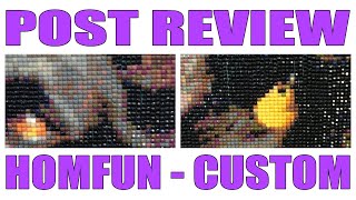 HOMFUN Completed Custom Diamond Painting - POST REVIEW