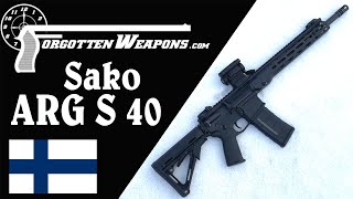 Finland's Next Service Rifle (Mostly): Sako ARG S 40