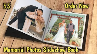 Memorial Book Photo Slideshow | In Loving Memory Tribute Video – Shaukatify