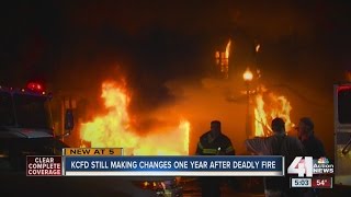 KCFD still making changes one year after deadly fire