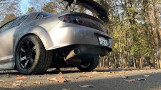 RX-8 マフラー音　5,000rpmまで空ぶかし