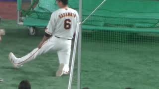 【ジャイアンツファンフェスタ2022】坂本勇人 少年たちと楽しそう