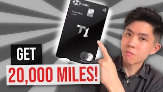 Get 20,000 Miles With HSBC TravelOne! Review and Thoughts