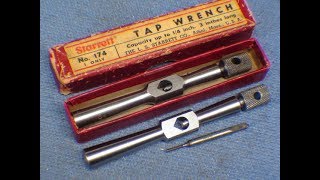 TIPS #389  Make a Small Tap Wrench pt 3 of 4 mrpete tubalcain