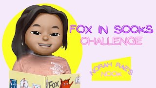 #FoxInSocksChallenge #shorts