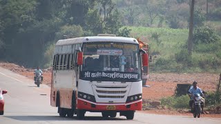 MSRTC Superb Driving. Flying and flaming the highways. Shivsahi and others