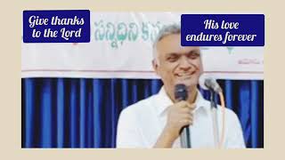 Bro.JAYARAJU MESSAGE