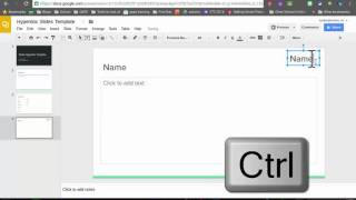Slides Hyperdoc Template