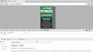 Emulate Mobile Devices in Google Chrome