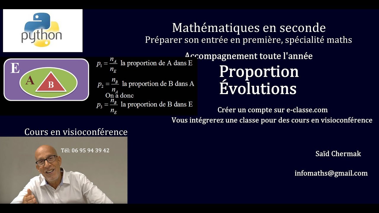 MATHÉMATIQUES EN SECONDE. EXERCICES SUR LES TAUX D'ÉVOLUTION - YouTube