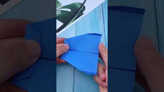 #shorts how to make a paper airplane boomerang