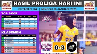 Hasil Proliga 2025 Hari Ini | LIVIN MANDIRI vs PERTAMINA ENDURO | Top Skor \u0026 Klasemen Proliga 2025