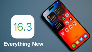 iOS 16.3: Everything New!
