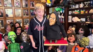 Jaxson Murphy the Ventriloquist with Egore