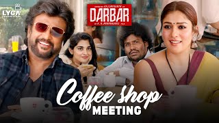 Darbar Coffee Shop Scene | Rajinikanth | Nayanthara | Suniel Shetty | Yogi Babu | Lyca Productions