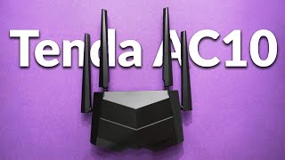 1200 Mbps 🔥 5ghz Tenda AC10 AC1200 Router Unboxing + Review | Under 2500 Rupees Best Router