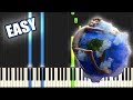 Earth - Lil Dicky | EASY PIANO TUTORIAL by Betacustic