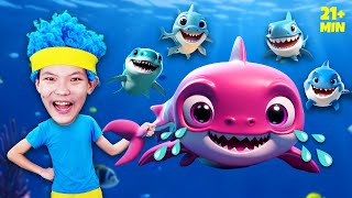 Mommy Shark and Baby Shark Song | Nursery Rhymes and Kids Songs