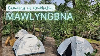 Camping in Umkhakoi near Mawlyngbna, Meghalaya