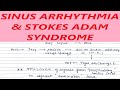 SINUS ARRHYTHMIA & STOKES ADAM SYNDROME INCLUDING FREE ONLINE TEST | ECG Clinical Condition