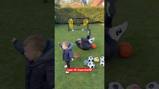 Luan 10 Superstar #2yearsold #football #soccerskills #wonderkid #superstar #iamluan10 #shorts