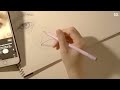 eye studies ✏️ asmr sketch with me no music