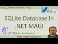SQLite Database in  NET MAUI