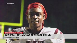 Remains of missing teen found in Greenwood Co.