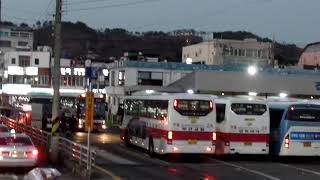 진주 시외버스터미널.. Jinju Intercity Bus Terminal . 晉州市 . 진주 .慶尙南道.. KOREA