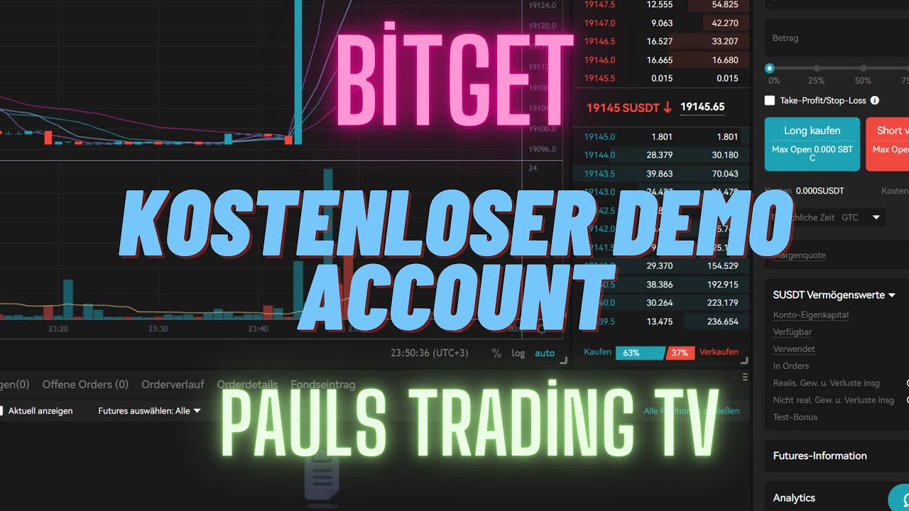 Kostenloser Demo Account Bei Bitget Crypto Trading - YouTube